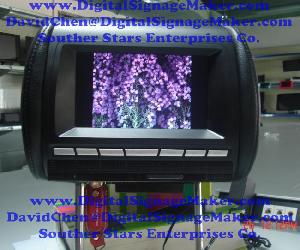 Taxi Cab Car Lcd Screen Advertising , Display Advert, Monitor Lcd Taxi Car Ad Player 7inch Ad723v