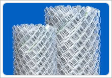 Galvanized Diamond Wire Mesh