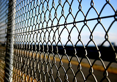 Opening 40mm Diamond Wire Mesh, Pvc Coated And Galvanized Chain Link Fence Mesh