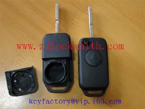 Benz 1 Button Flip Remote Cover