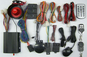 Gps Locating And Tracking Gsm Vehicle Car Alarm System