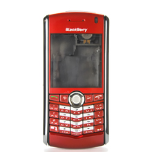 Complete Set Housing Faceplate Cover Of Blackberry Pearl 8100