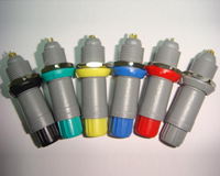 plastic push pull connector lemo