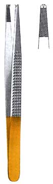 bonney thumb forceps 1x2 teeth ce mark