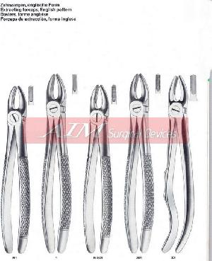 dental extracting forceps english pattern