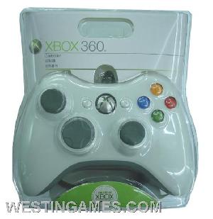 Xbox360 White Controller With Wired