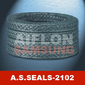 carbonized fiber packing reinforced inconel wire