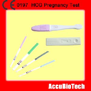 rapid hcg pregnancy test