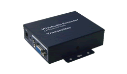 Vga Extender Mini Audio Cat5 Utp Transmitter / Vga Utp Extender