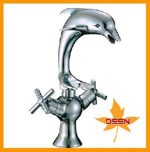 fashion dolphin basin faucet