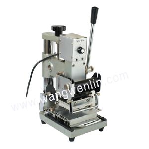 manual card tipping machine