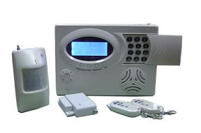 Gsm Security Alarm System With Lcd Display