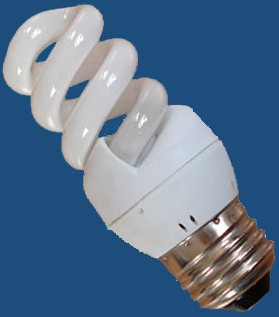 Spiral Shape Energy Saving Light With High Power And Wide Illuminance Area