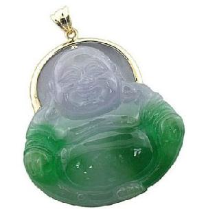 Jade Celestial Buddha Pendant