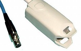Pace Tech Adult Finger Clip Spo2 Sensor Pin Male, Direct Connector
