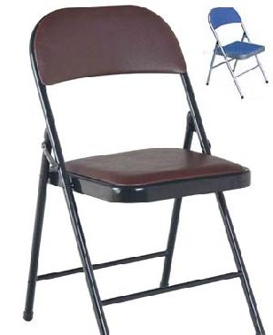 upholstery folding metal chair foldable seat furniture