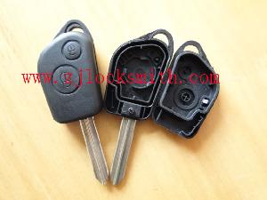 Citroen 2button Remote Key Shell