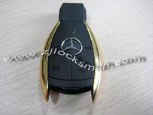 Mercedes Crome Smart Key Cover 3button