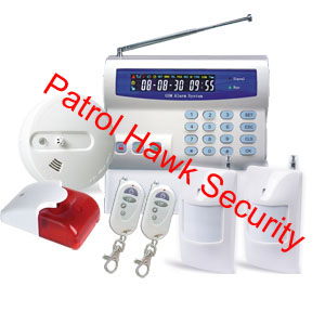 gsm wireless intruder alarm system