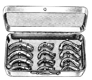 Magill Nasal Connection Set Of 12 In S / S Case