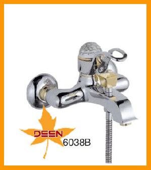 brass shower faucet gold imitation finish