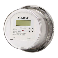 phase ansi residential electricity meter