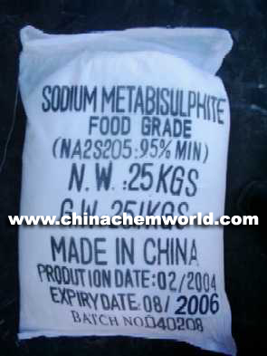 Sell Sodium Metabisulphite