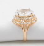 imitation diamond ring fashion metal jewelry finger