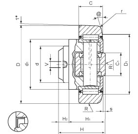 combined bearing wd