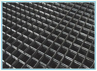 Black Wire Welded Mesh Panels