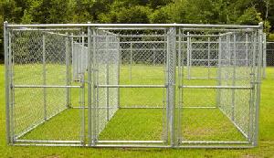 portable chain link animal kennels dog