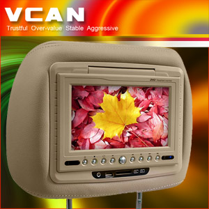 7 Inch Headrest Tft Lcd Monitor