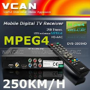 portable hd car digital dvb t receiver