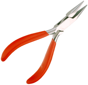 chain nose pliers plastic grip