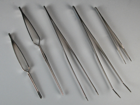 Stainless Steel Tweezers Set