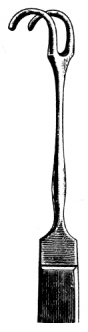 Tracheal Hook Double Sharp, Blunt