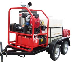 trailer mounted pressure pump