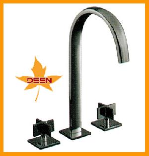 Kitchen Taps With Double Handle, Kitchen Faucet