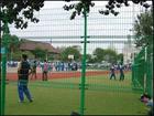 Sports Fence With Iron Mesh Fencing