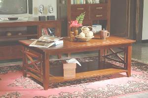 Coffee Table Made From Mahogany Wood