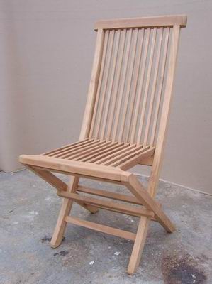 Folding Chair Atc-016 Made From Selected Teak