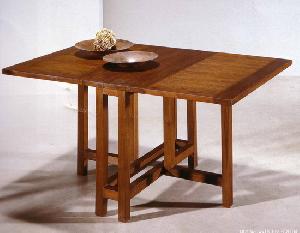 Table With 6 Legs Made From Solid Mahogany