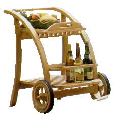 Trolley Table For Outdoor And Indoor