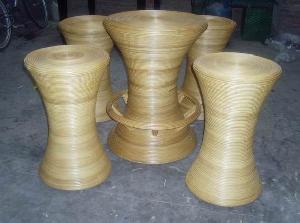 Tulip Set Made From Rattan Furniture