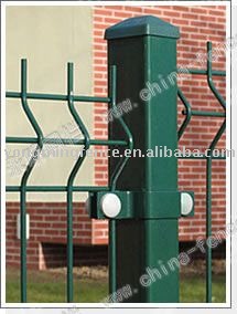 galvanized fence