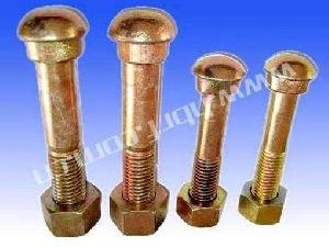 Fish Bolt For Fastening Rails To Chairs In Separate Rail Fastenings