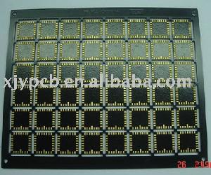 2 Layer Plated Soft Gold Pcb