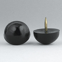 domed tack glide nail glides furniture