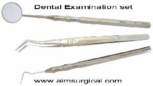 dental examination kit ce mark german stainless steel