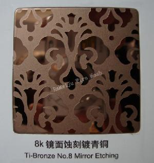 Decorative Stainless Steel Sheet, Etching Steel Sheet For Industrial Applications